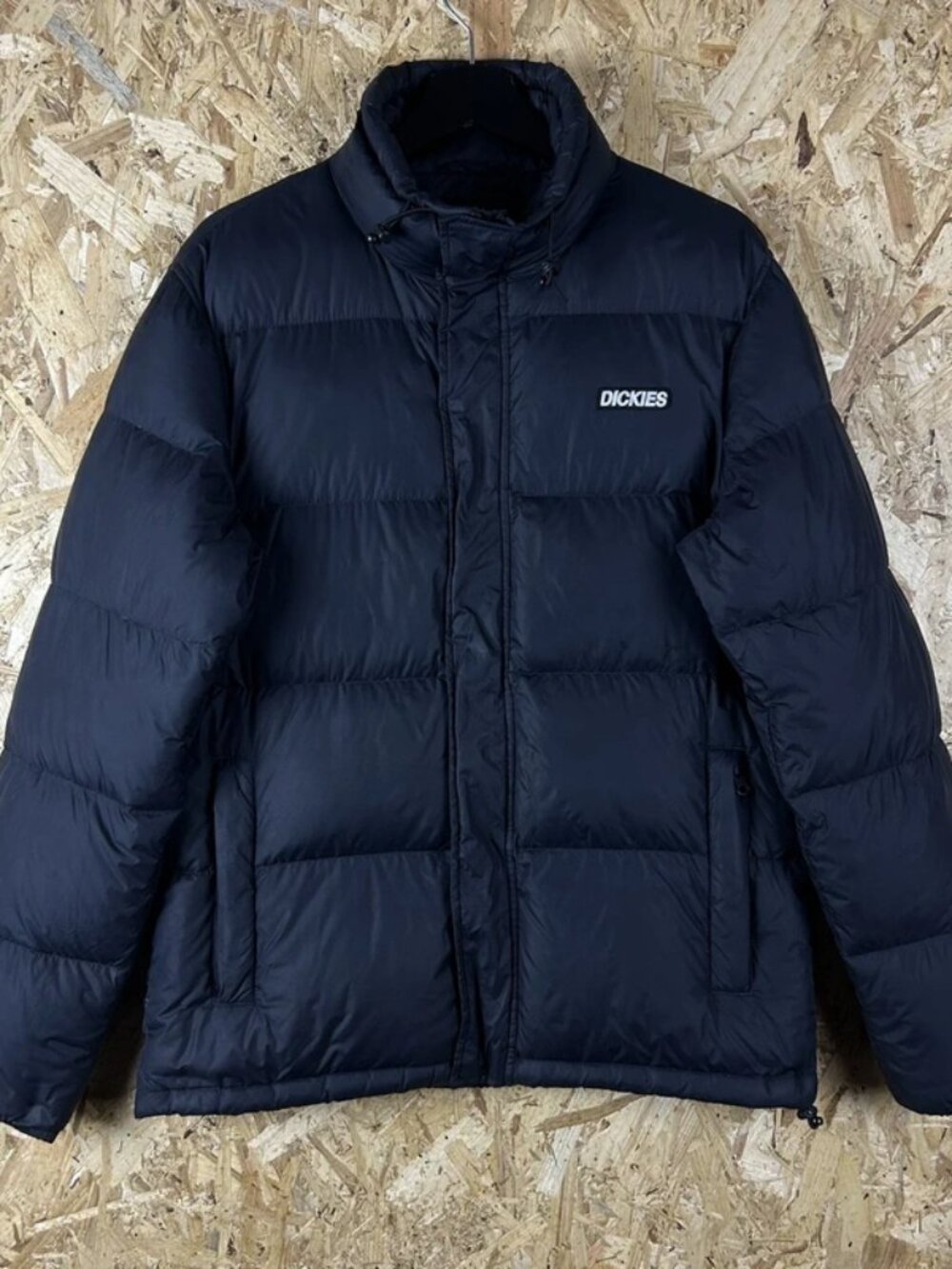Dickies Puffer Jacket Coat Black Small